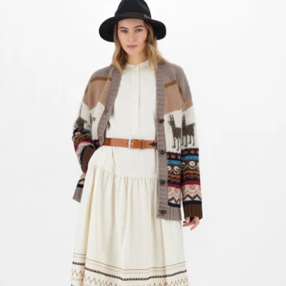 MaxMara Distel Llama Cardigan / Weekend Max Mara - Picture 1 of 8